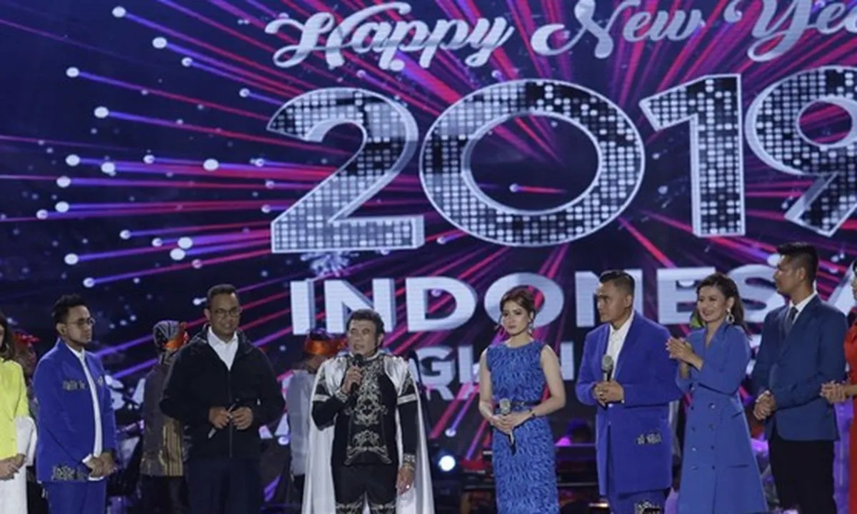 Megah Bertabur Bintang, Kemeriahan 'Konser Happy New Year 2019' di Indosiar