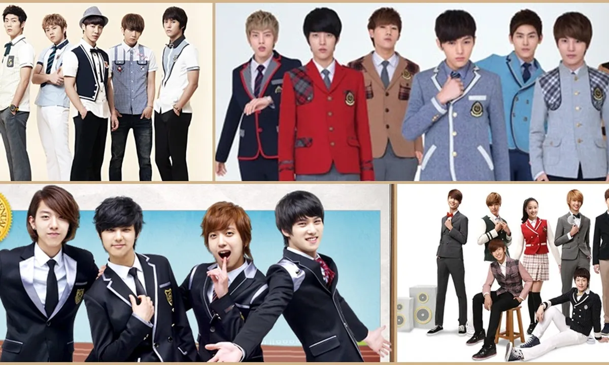 Memakai Seragam Sekolah, Idol-Idol K-Pop Ini Makin Keren Lho!