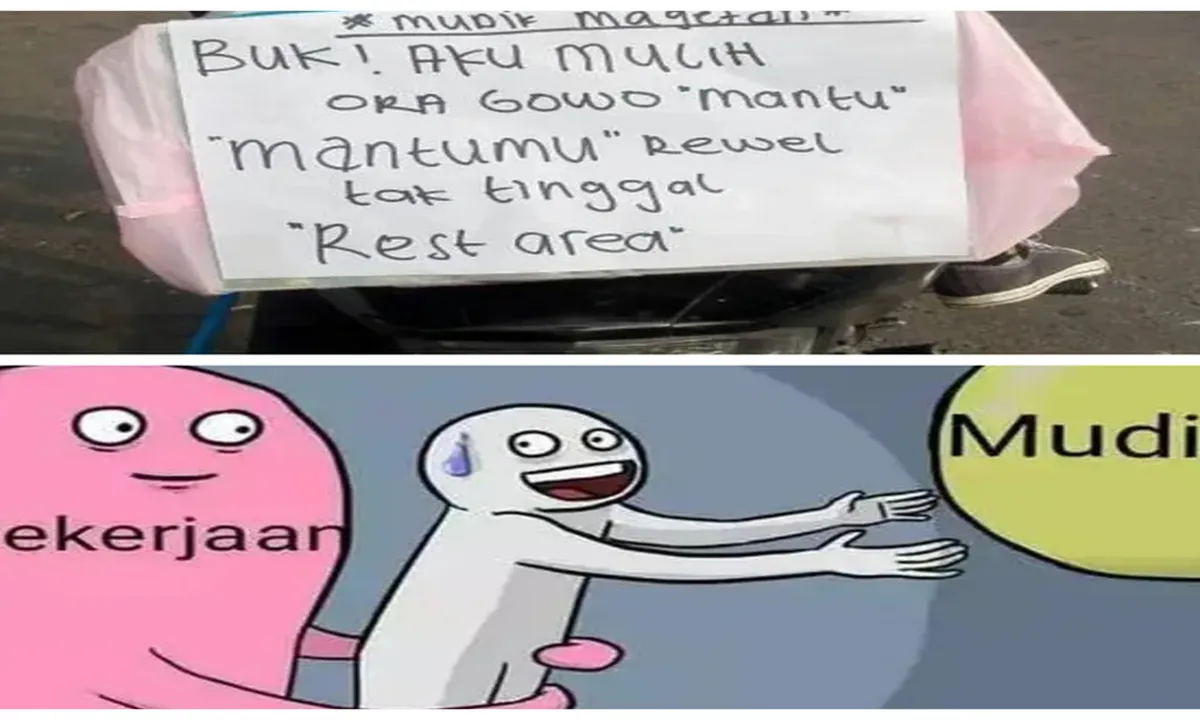 Meme Mudik Lebaran yang Bikin Ngakak, Pernah Ngalamin yang Mana?