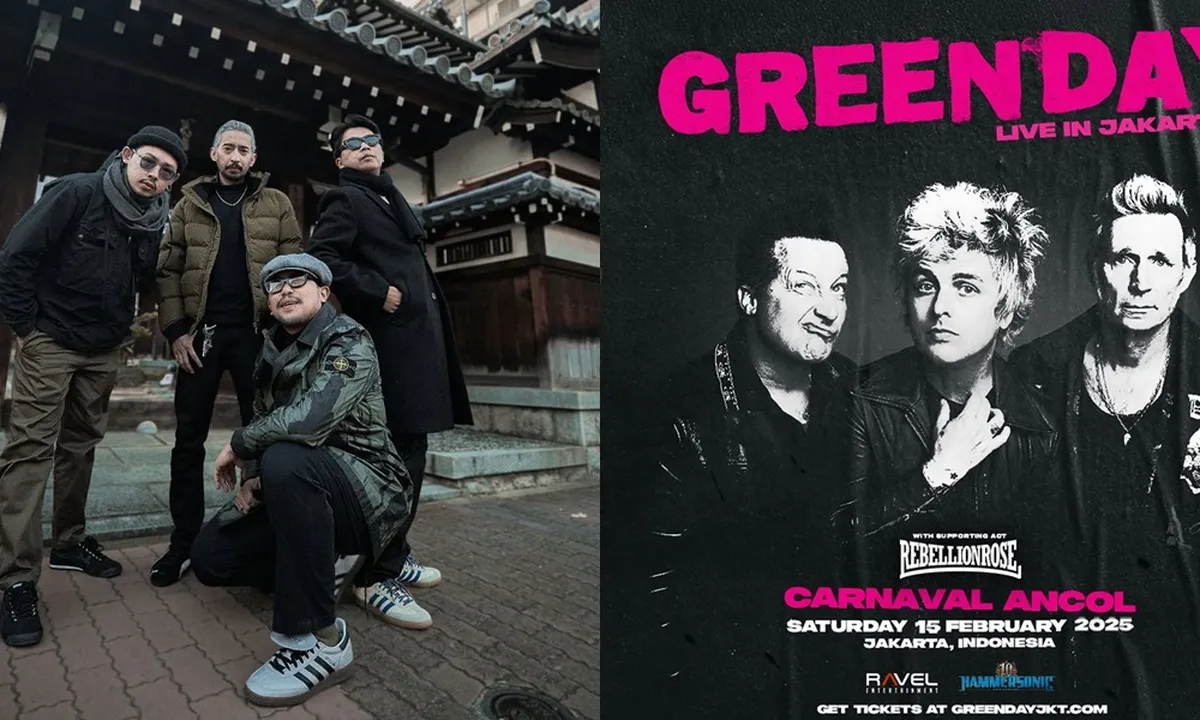 Mengenal Rebellion Rose, Band Pembuka di Konser Green Day Asal Yogyakarta