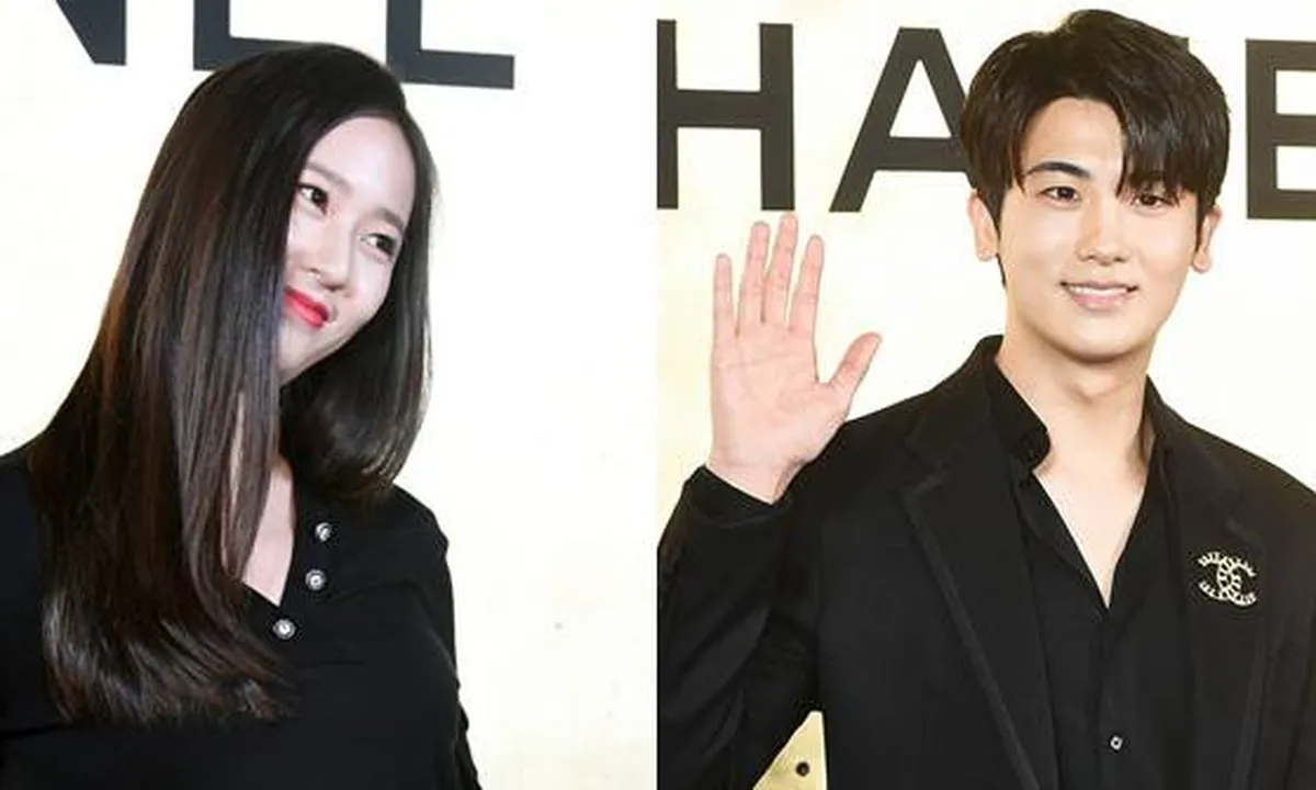 Menggemaskan, Krystal dan Park Hyung Sik Reunian 'The Heirs'