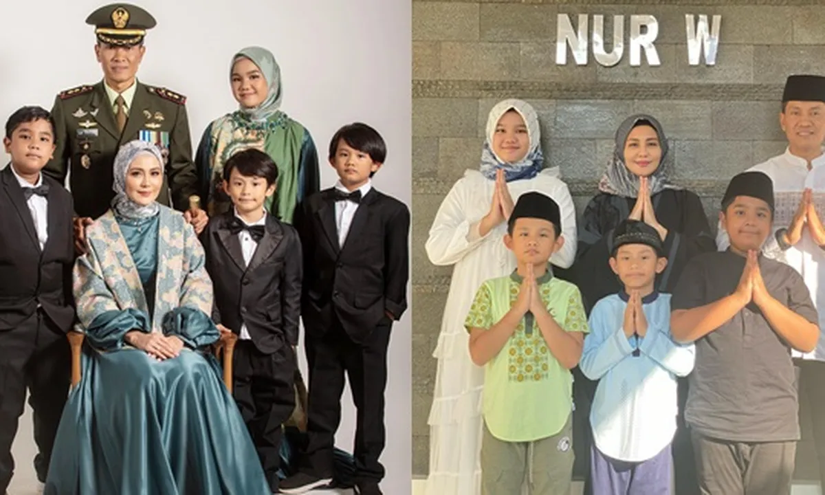 Menikah dengan Perwira TNI, Ini 7 Potret Juliana Moechtar Bareng 2 Anak Sambungnya - Anggun Jadi Ibu Persit