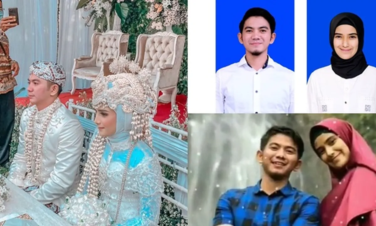 Menikah Lewat Prosesi Taaruf, Ini 7 Potret Perjalanan Cinta Rizki DA dan Nadya