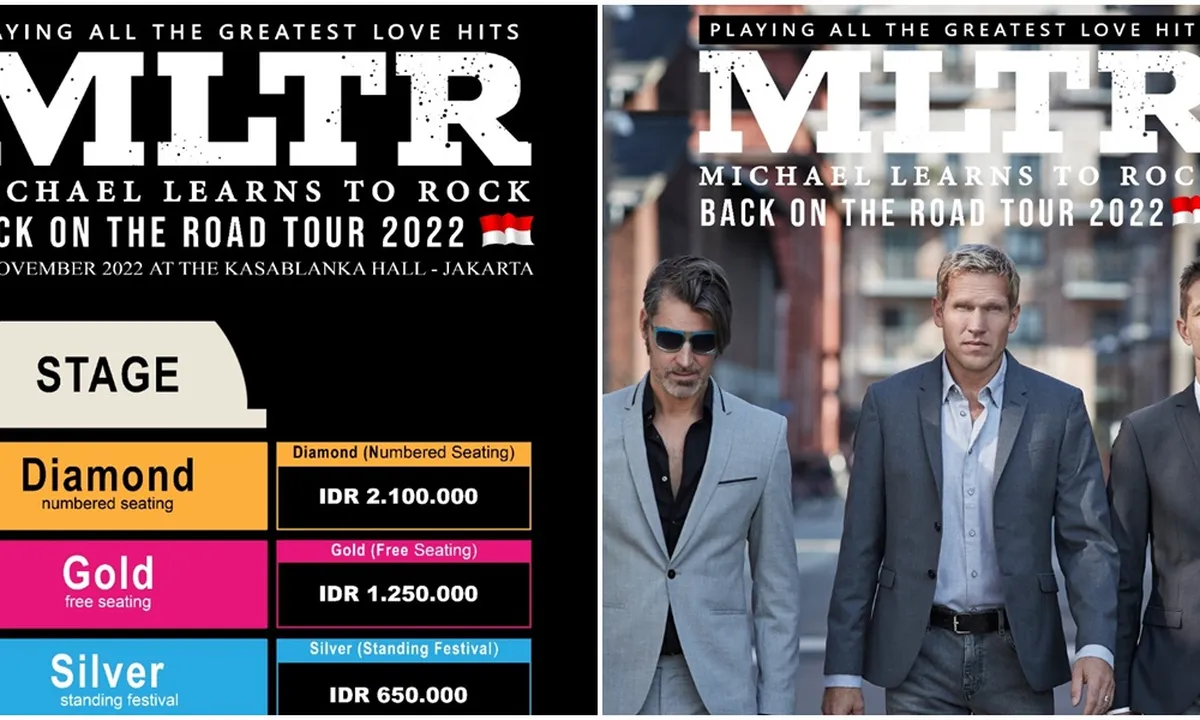 Minat Penggemar Begitu Tinggi, MLTR Siap Konser di Jakarta