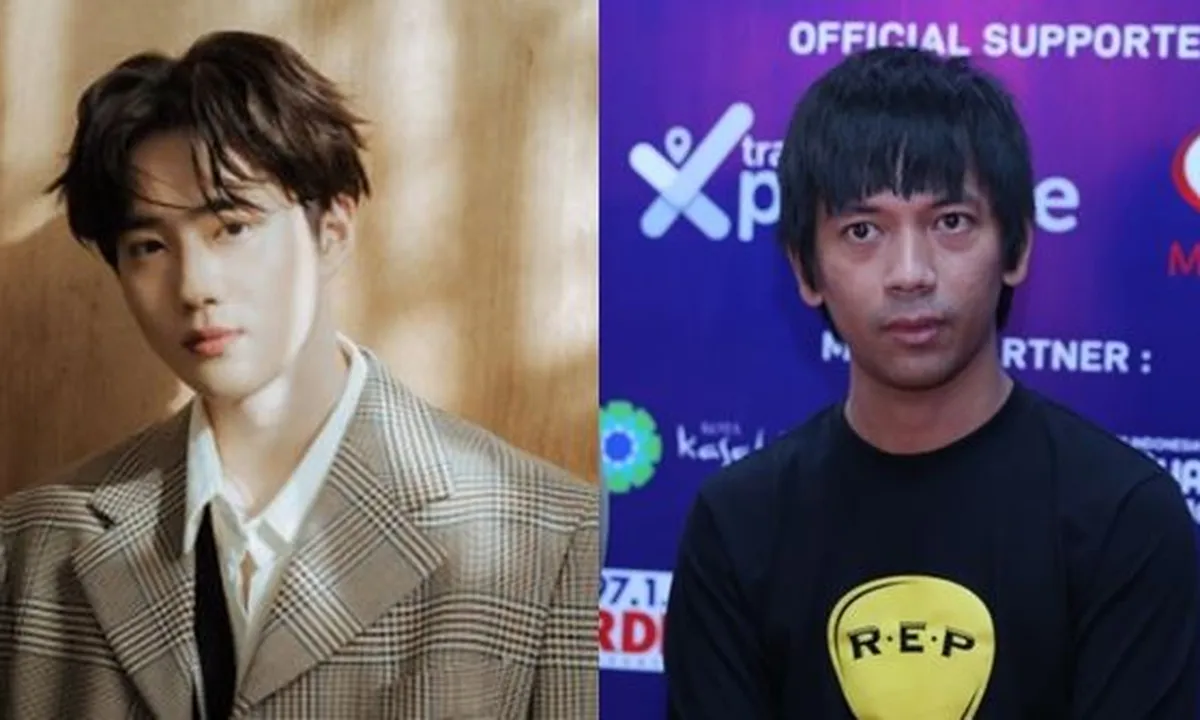 Pajang Foto Dirinya dan Suho, Rian D'Masiv Ternyata Tahu EXO dari Putrinya