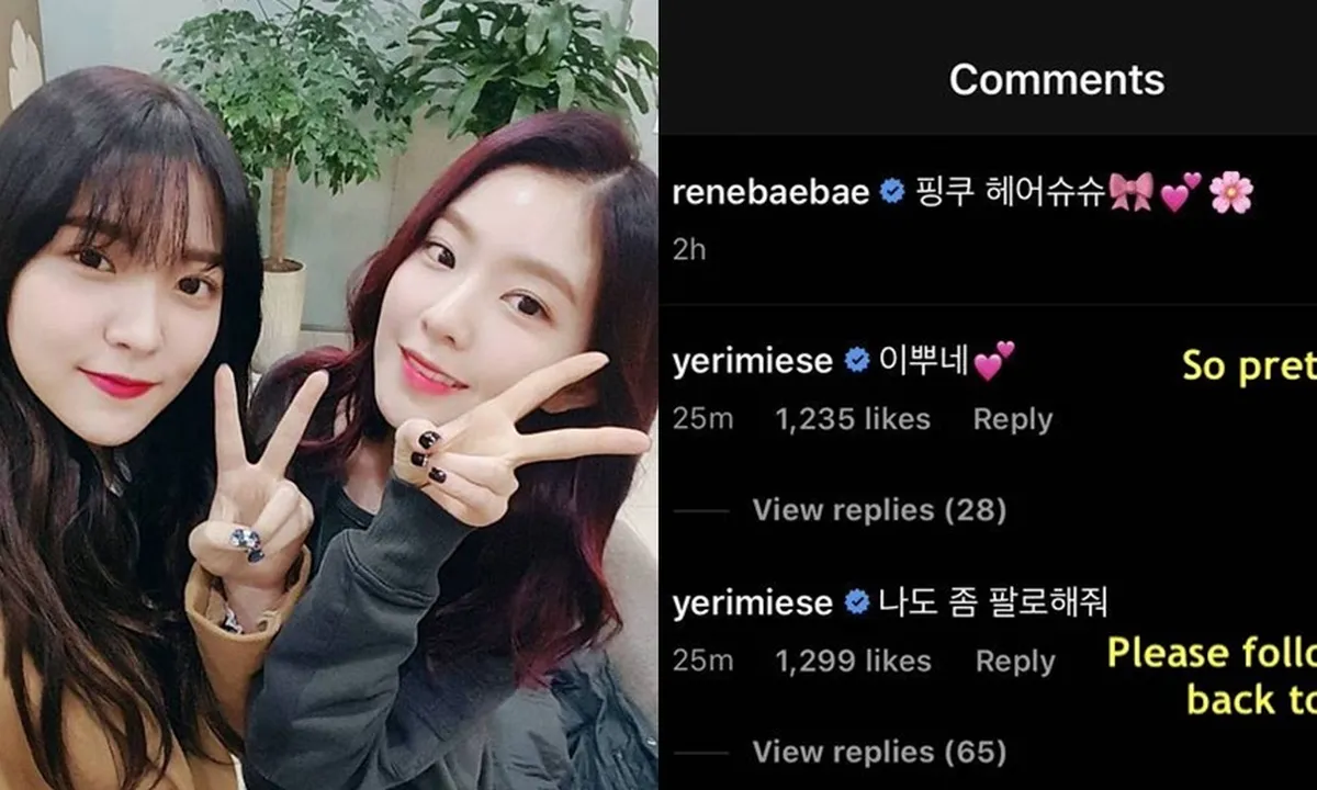 Minta 'Follback' Irene Red Velvet, Yeri Jadi Perbincangan Hangat Netizen