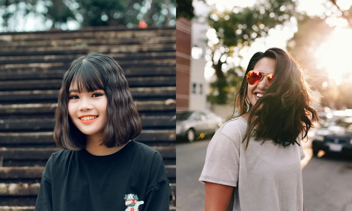 Model Rambut Sebahu untuk Wajah Bulat yang Bikin Tampil Percaya Diri