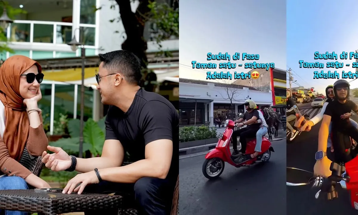 Momen Hengky Kurniawan Motoran Boncengan Bareng Sonya Fatmala, Akui Kini di Fase Teman Satu-satunya Adalah Istri