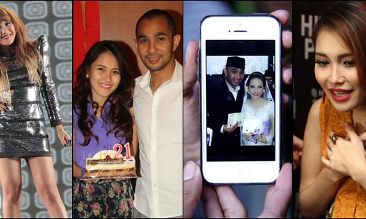 Momen Transformasi Ayu Ting Ting Sepanjang Tahun 2013