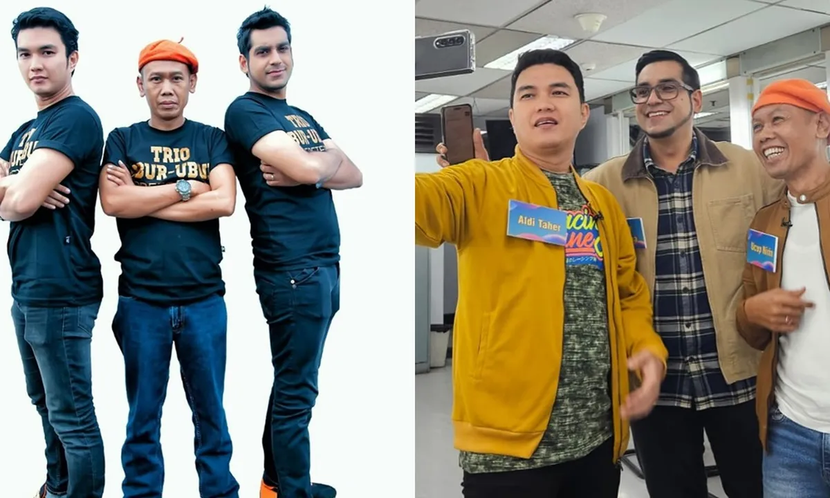 Momen Trio Ubur-Ubur Reuni di Program Gaspol Bareng Raffi Ahmad