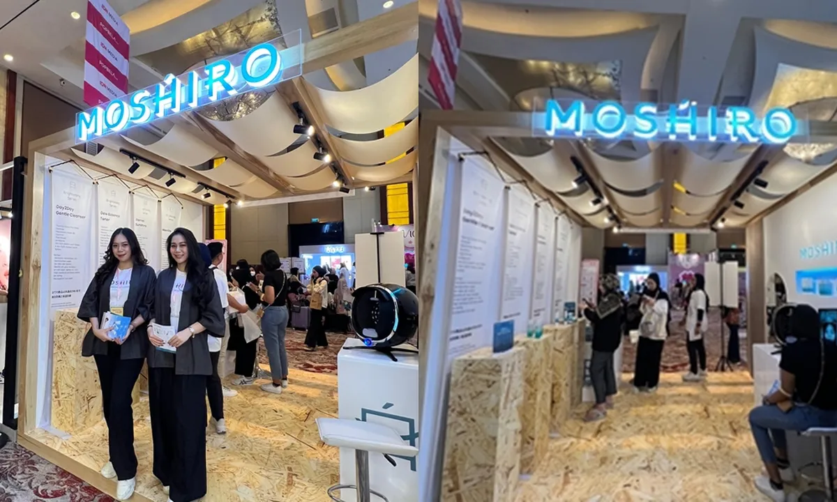 Moshiro Hadir di BeautyFest Asia di 5 Kota Besar