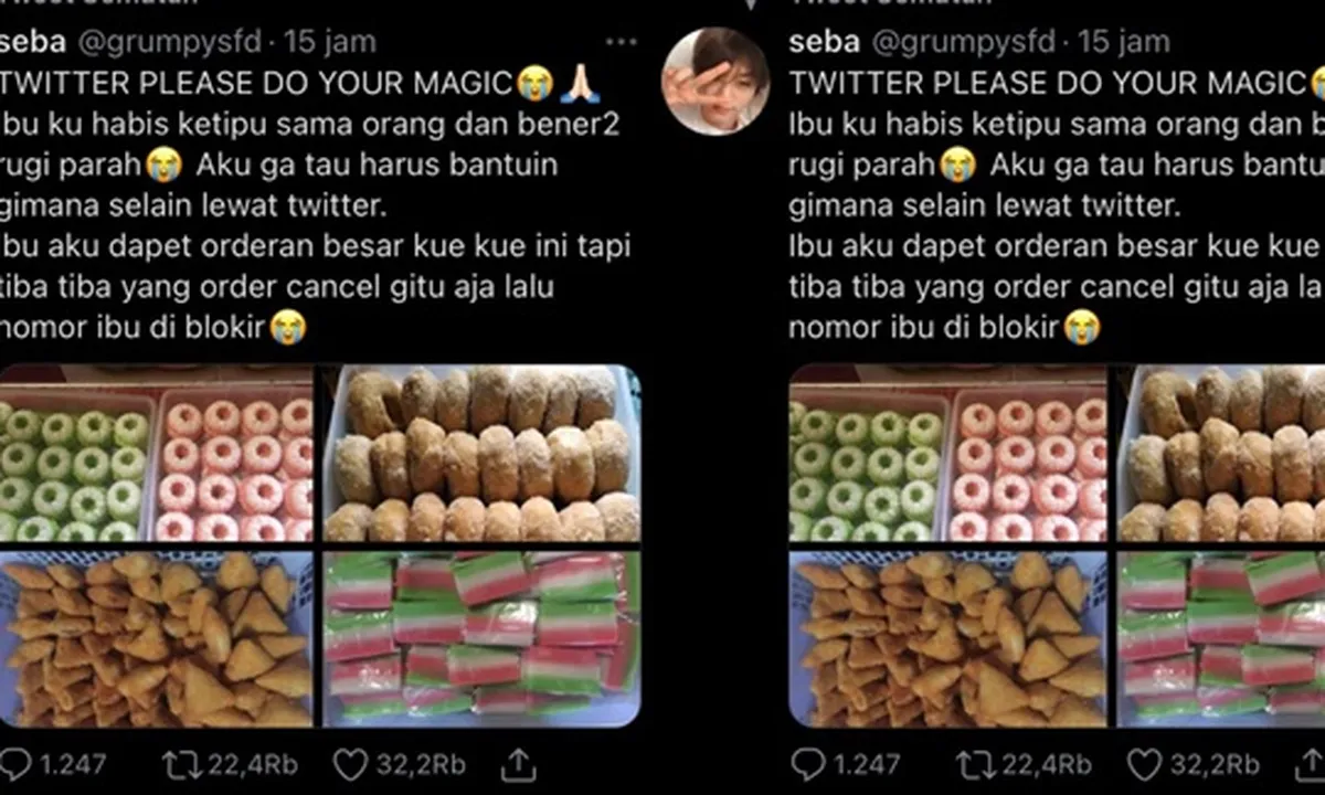 Ngaku Tertipu Jualan Kue Basah Bermodal 'Twitter Please Do Your Magic', Modus Netizen Ini Terbongkar