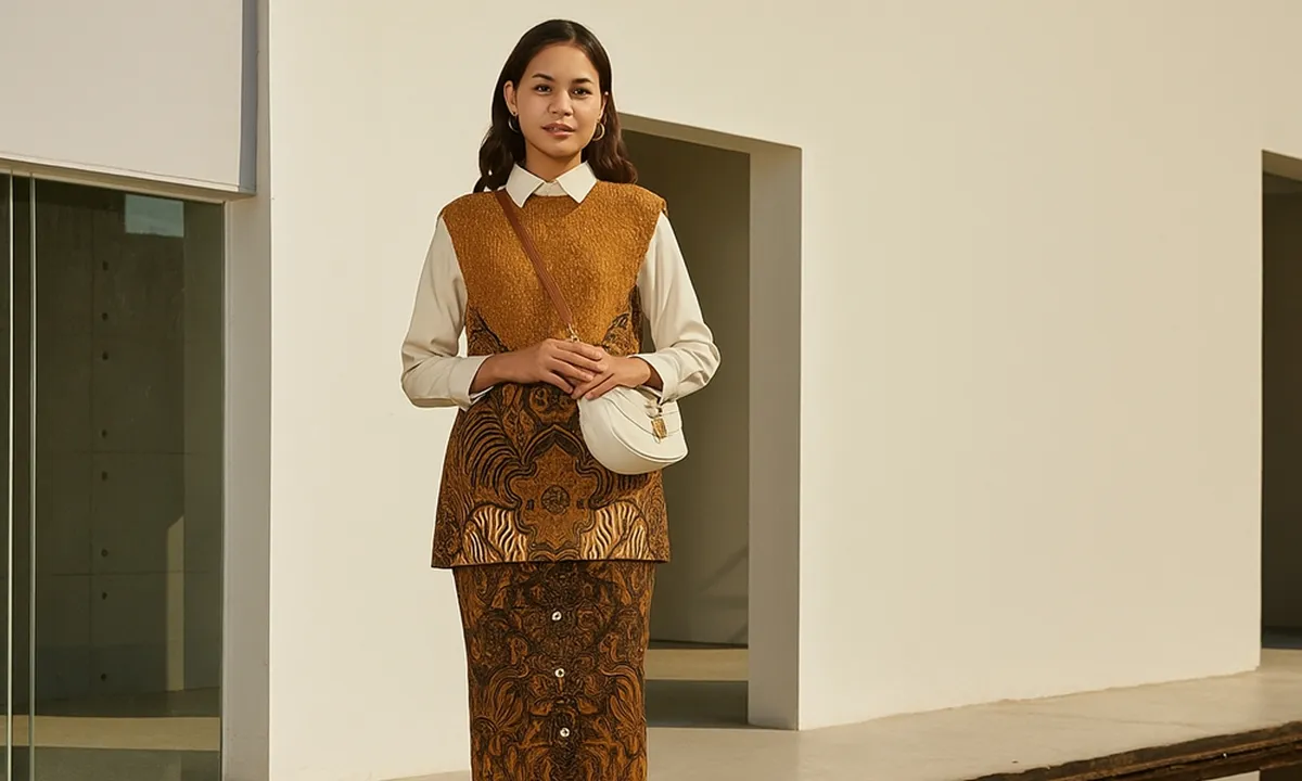 Nggak Cuma Kemeja, Ini 7 Look Batik Kalcer Ala Gen Z