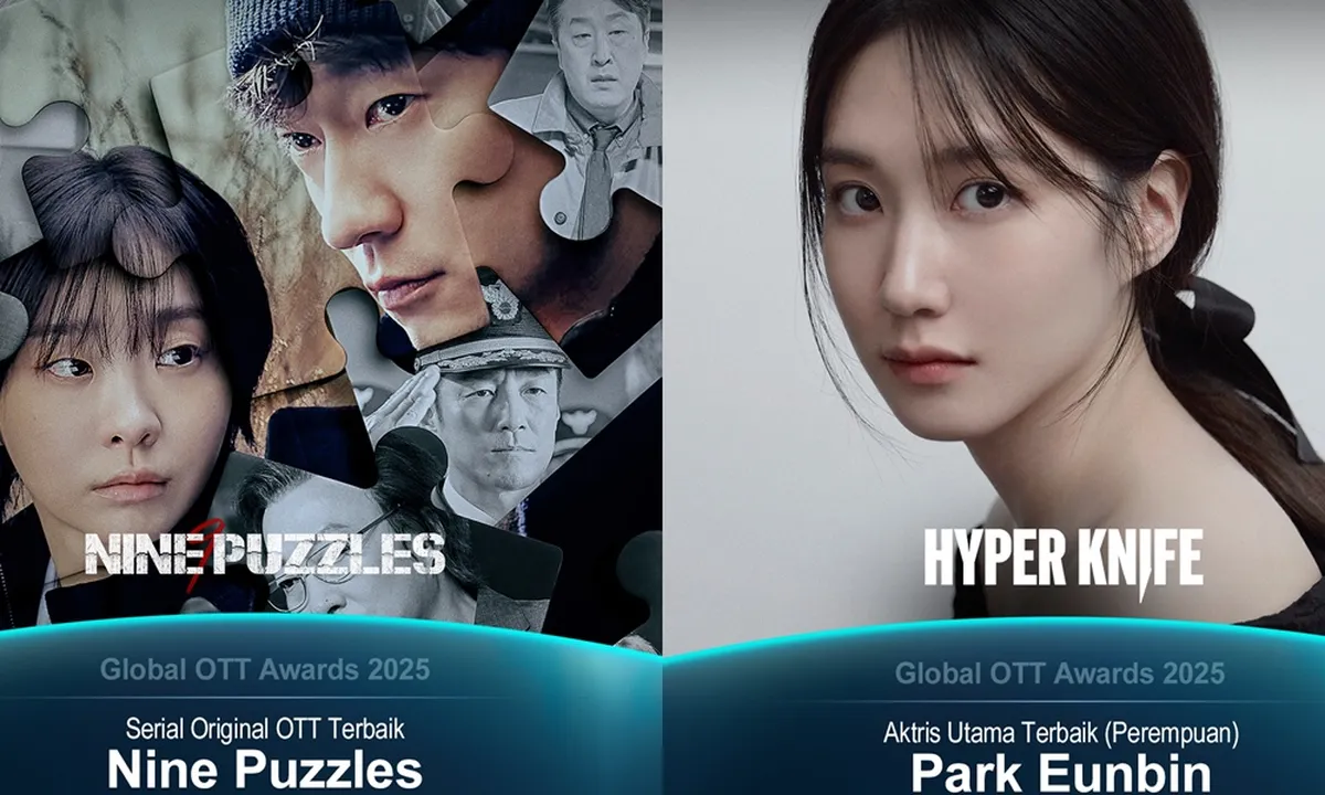 'NINE PUZZLES' dan Park Eun Bin Menang di OTT Awards 2025