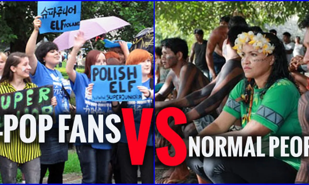 Oh, Ternyata Gini Ya Perbedaan Orang Normal vs Fans K-Pop!