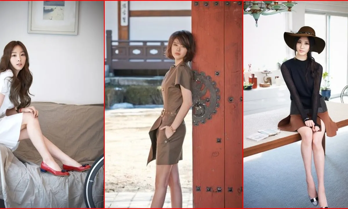 Pamer Kaki, Kamu Bisa Terpesona Pada Seleb Cewek Korea Ini!
