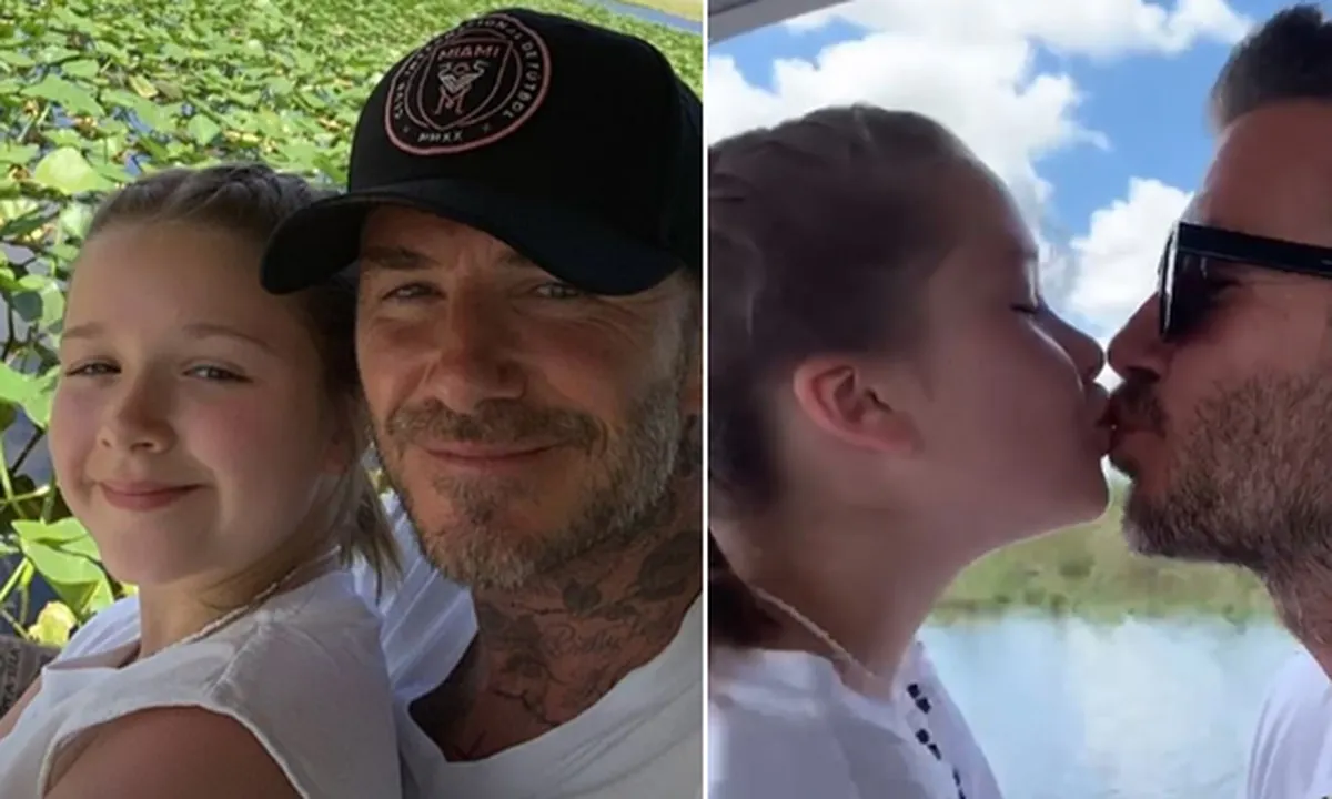 Pamer Video Cium Harper, David Beckham Lagi-Lagi Dihujat Netizen