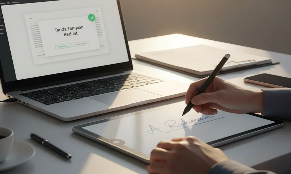 Panduan Lengkap Cara Membuat Tanda Tangan Digital di HP dan Laptop
