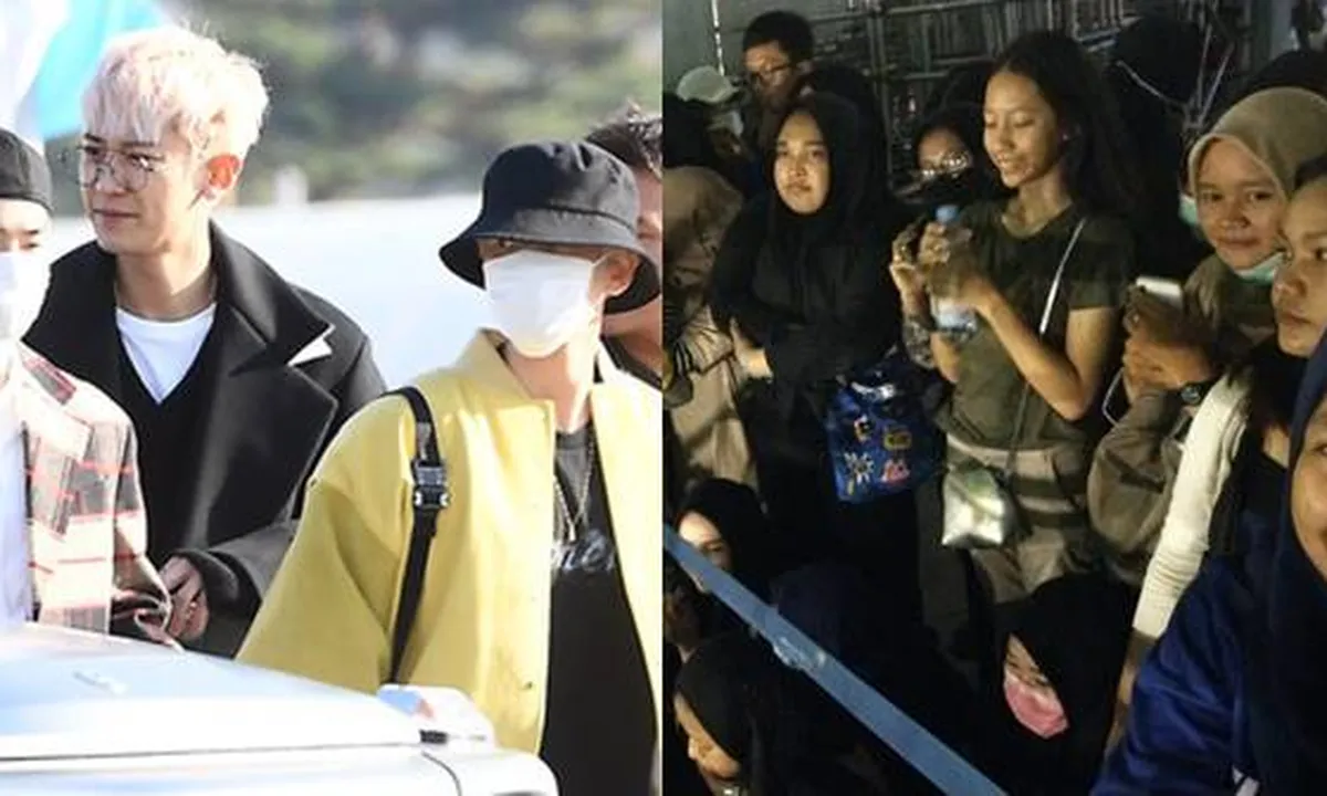 Para EXO-L Rela Menunggu EXO di Bandara, Ada yang dari Kediri