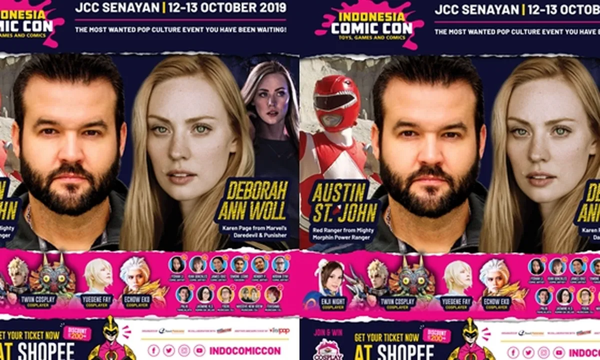 Pecinta Komik - Game - Cosplay, Jangan Lewatkan 'Shopee Indonesia Comic Con 2019'!