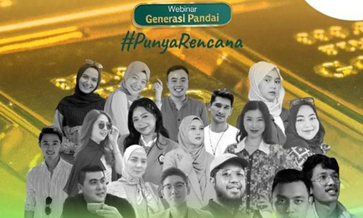 Pegadaian Gelar Webinar 'Kesempatan Emas di Era Digital', Puluhan Influencer Ikut Serta
