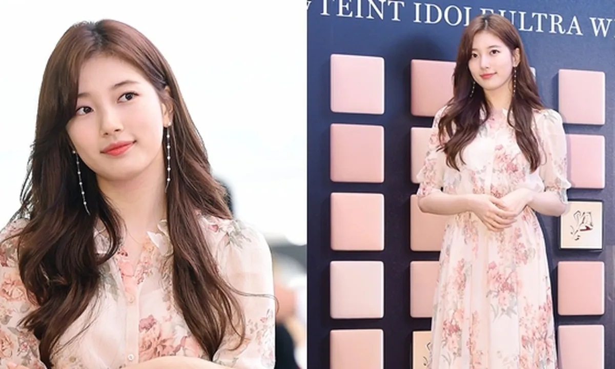 Penampilan Cantik Suzy Pakai Setelan Blazer & Celana Jutaan Rupiah