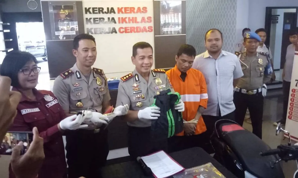 Pencuri Sepeda Motor di Malang Samarkan Aksi Pakai Jaket Ojek Online