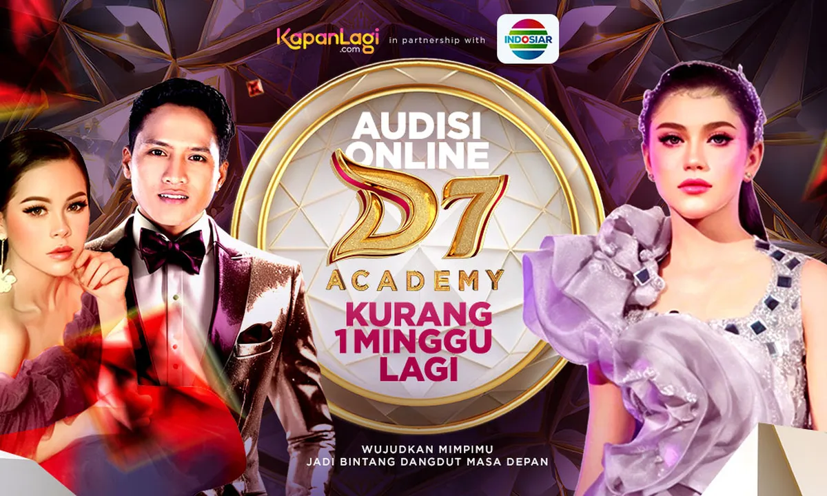 Pendaftaran Audisi Online D'Academy 7 Kurang Satu Minggu Lagi, Buruan Daftar!