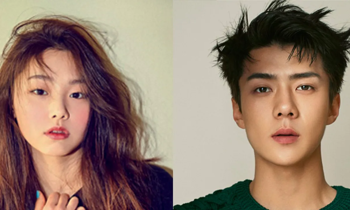 Pernah Main Web Drama Bareng, Interaksi Sehun EXO dan Mina Gugudan Bikin Fans Gemas
