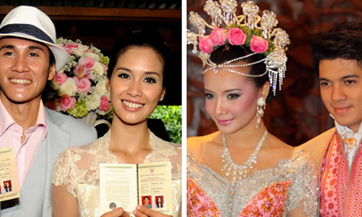 Pernikahan Selebriti Dengan 'Suvenir' Spesial