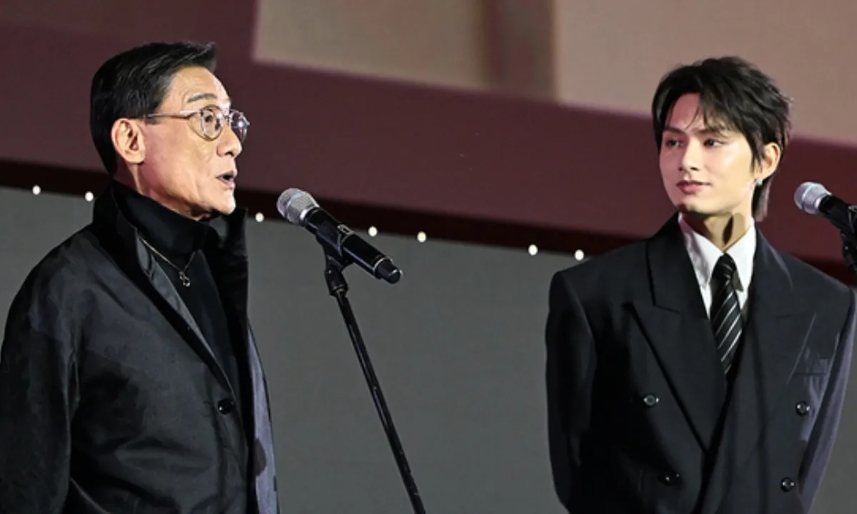 Pesona Jun SEVENTEEN Saat Screening 'THE SHADOW'S EDGE' di BIFF 2025 Bareng Tony Leung