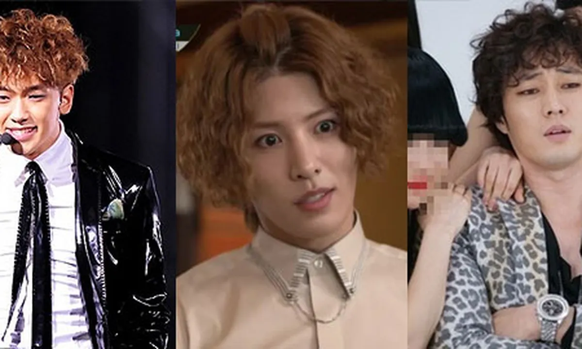Berambut Keriting, Selebritis Pria Korea Ini Gagal Tampil Keren!