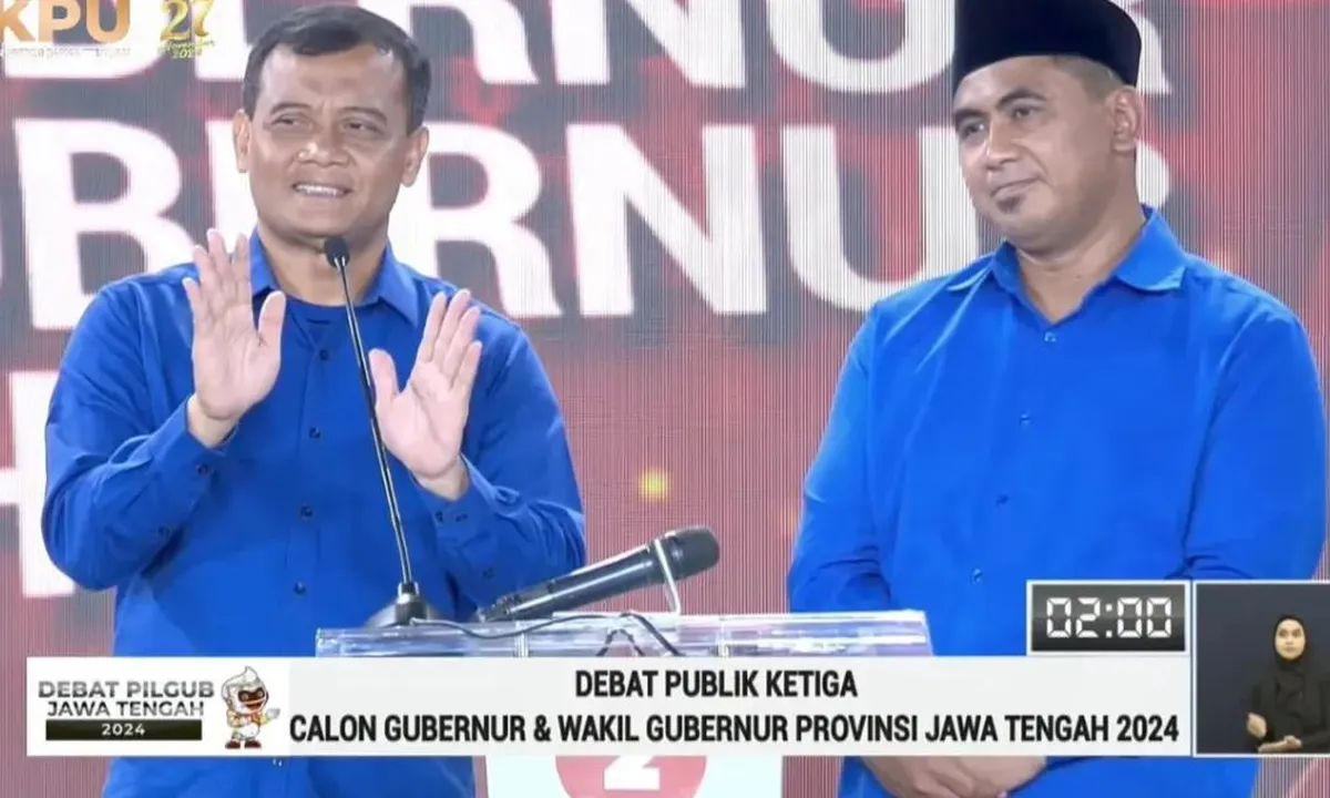 Pilkada Jateng 2024: Luthfi-Taj Yasin Memimpin Sementara Berdasarkan Hasil Quick Count dari 3 Lembaga
