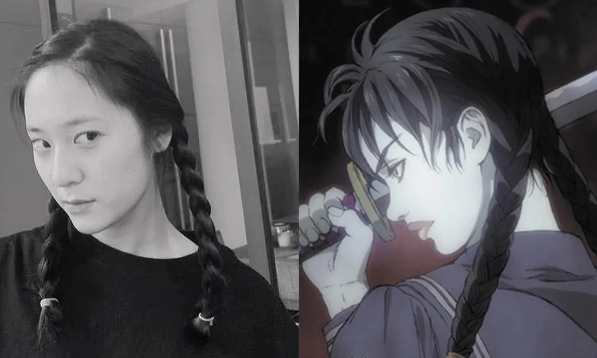 Potret Cantik Krystal f(x) Ini Disebut Mirip Vampir dalam Anime