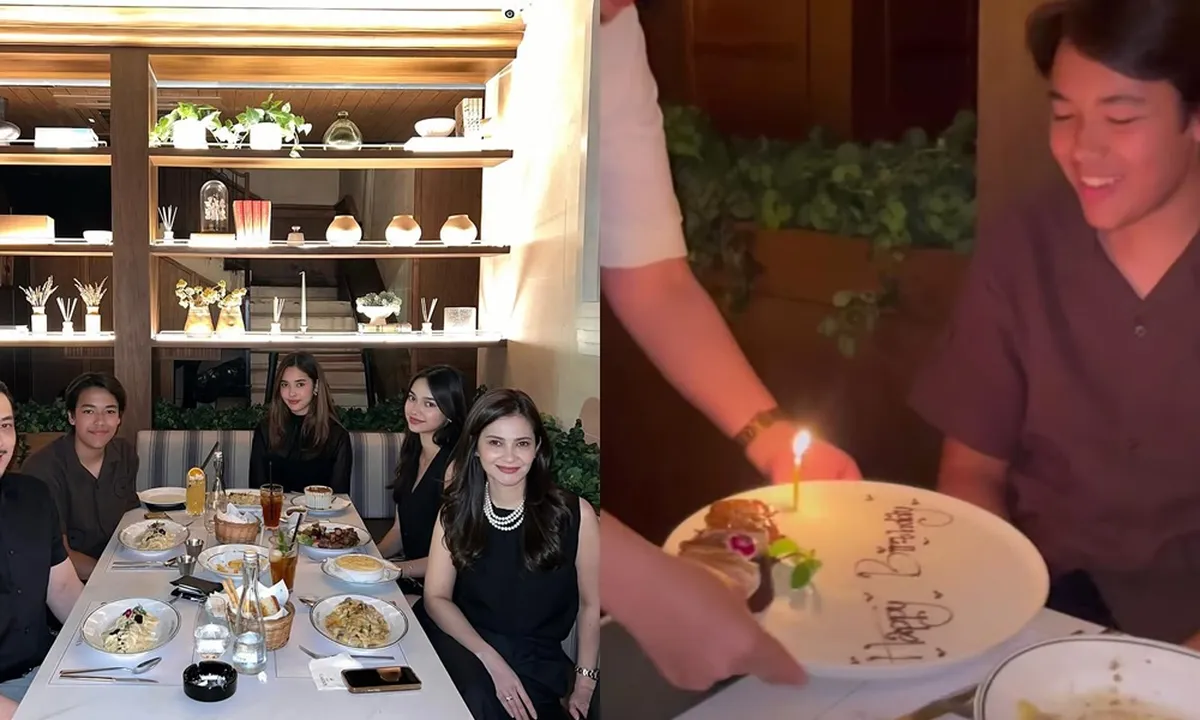 Potret Cut Tari dan Richard Kevin Rayakan Ulang Tahun Anak, Lakukan Dinner Keluarga