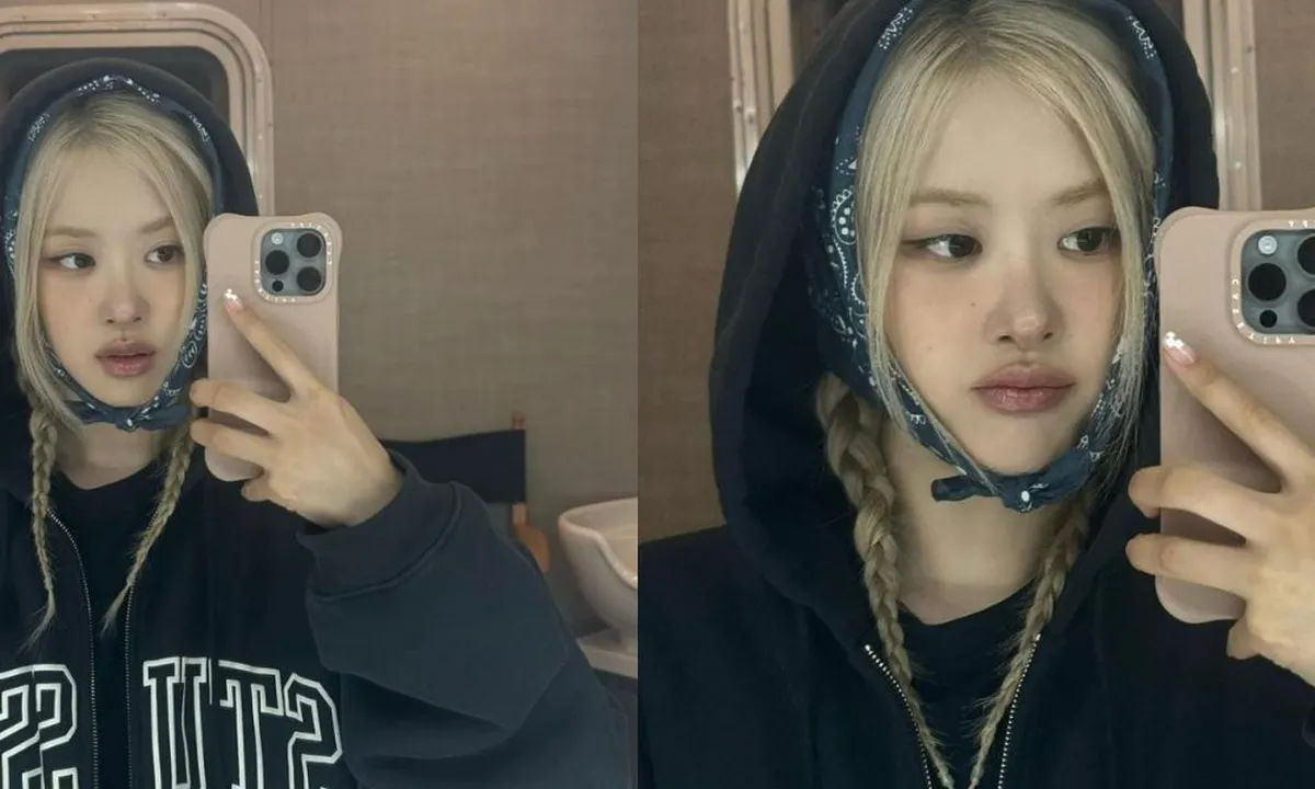 Potret Mirror Selfie ala Rose BLACKPINK yang Memukau dan Beragam