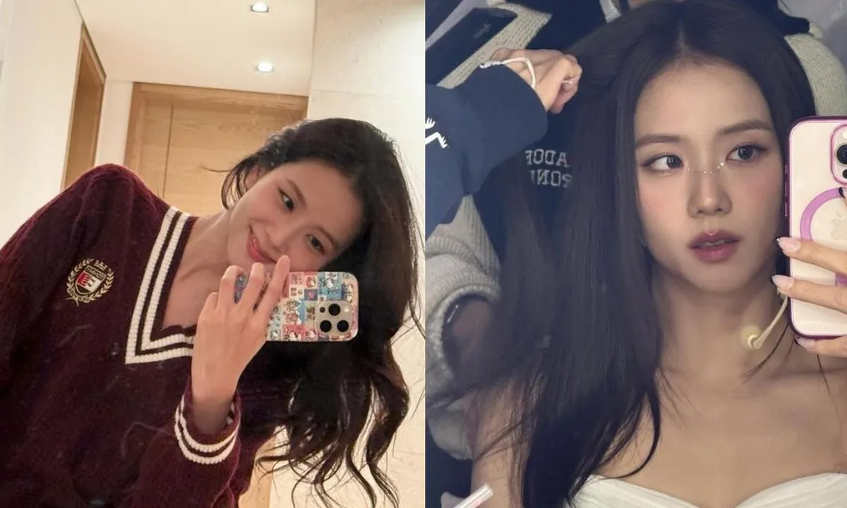 Potret Mirror Selfie Jisoo BLACKPINK, Tampil Menawan Meski dengan Style Minimalis