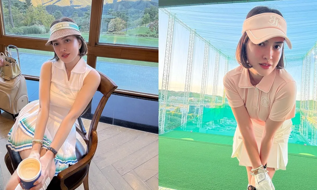 Potret Shandy Aulia Pamer Body Goal saat Main Golf, Bak Sultan Liburan Santai