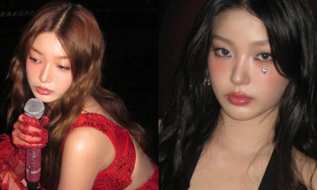 Potret Yoonchae 'KATSEYE' dengan Blush On di Bawah Mata yang Viral