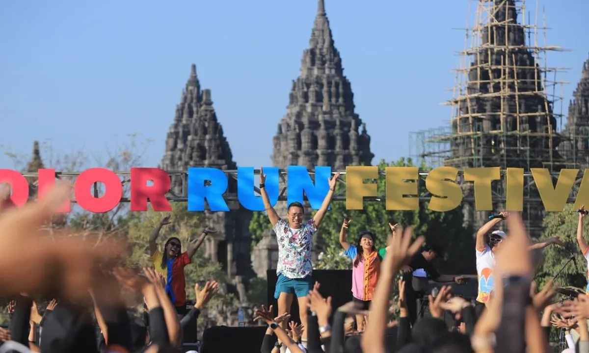 Prambanan Color Run Festival 2024, Hadirkan Ajang Balap Lari Seru dan Meriah!