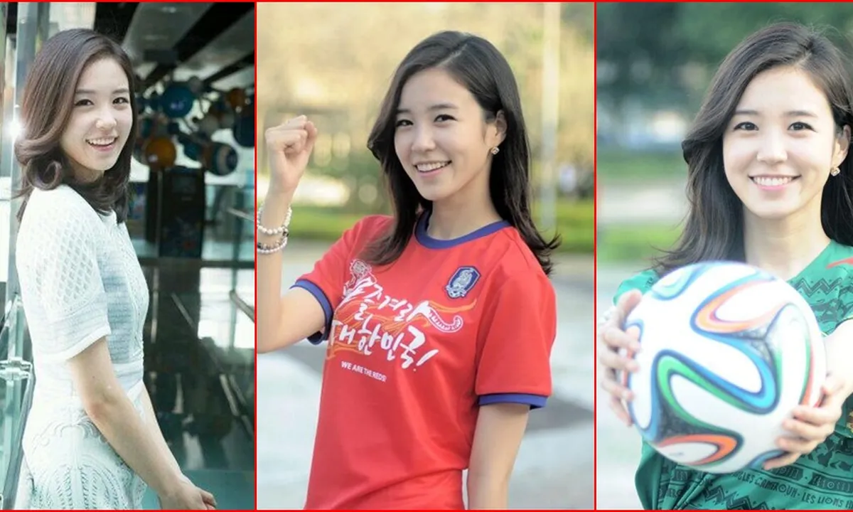 Presenter Cantik Korea Ini Curi Perhatian di Piala Dunia 2014!