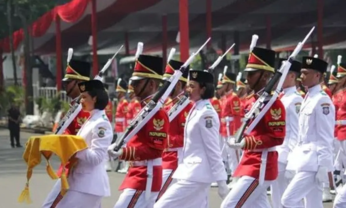Profil Tarissa Maharani Dewi, Paskibraka Cantik Pembawa Baki di HUT RI ke-73