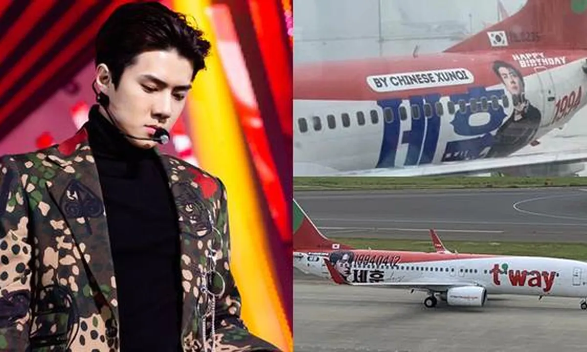 Proses Pembuatan Pesawat Sehun EXO, Siap Terbang Selama 3 Bulan