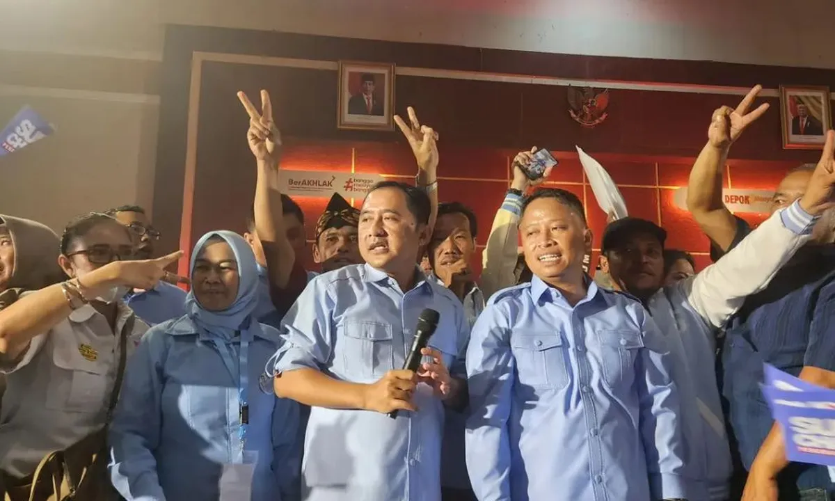 Quick Count Terbaru Pilkada Depok 2024, Supian-Chandra Unggul di Posisi Terdepan