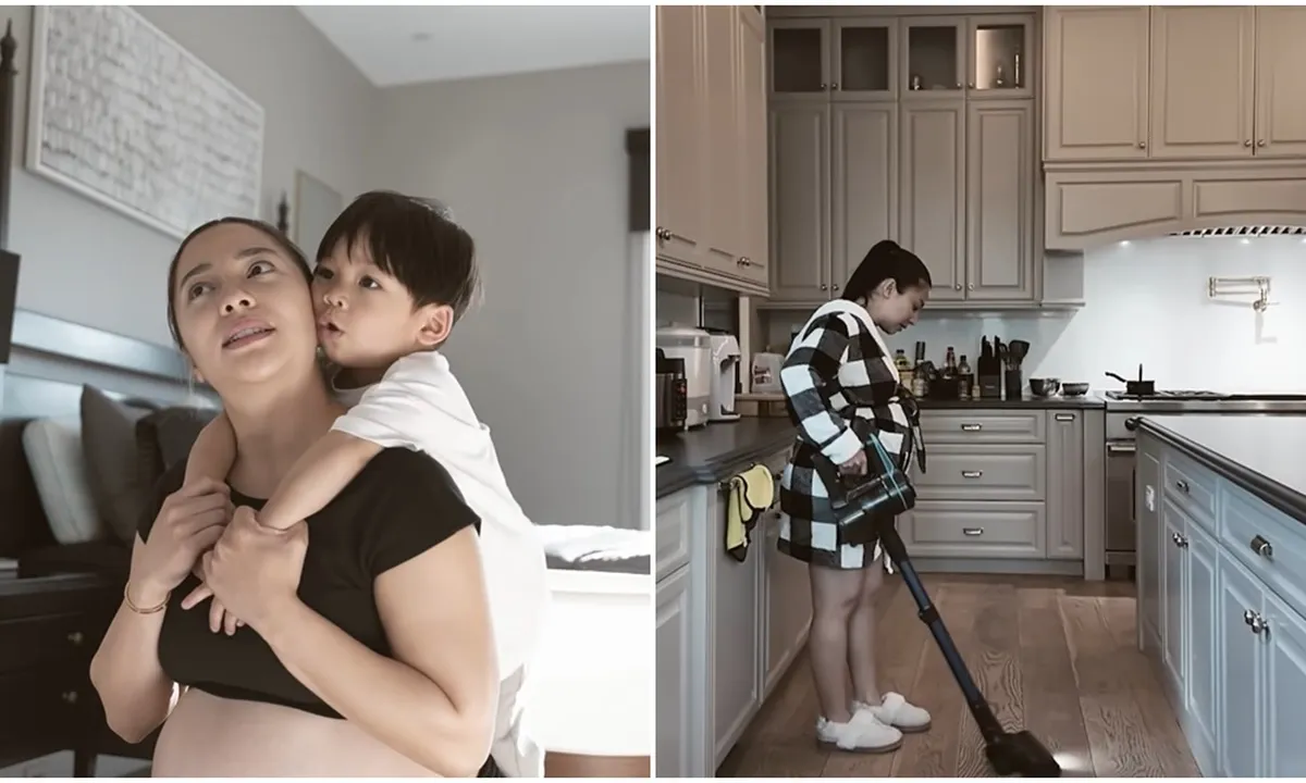 Rahasia Tenang Nikita Willy Menghadapi Kontraksi, Tetap Aktif Bersih-Bersih Rumah