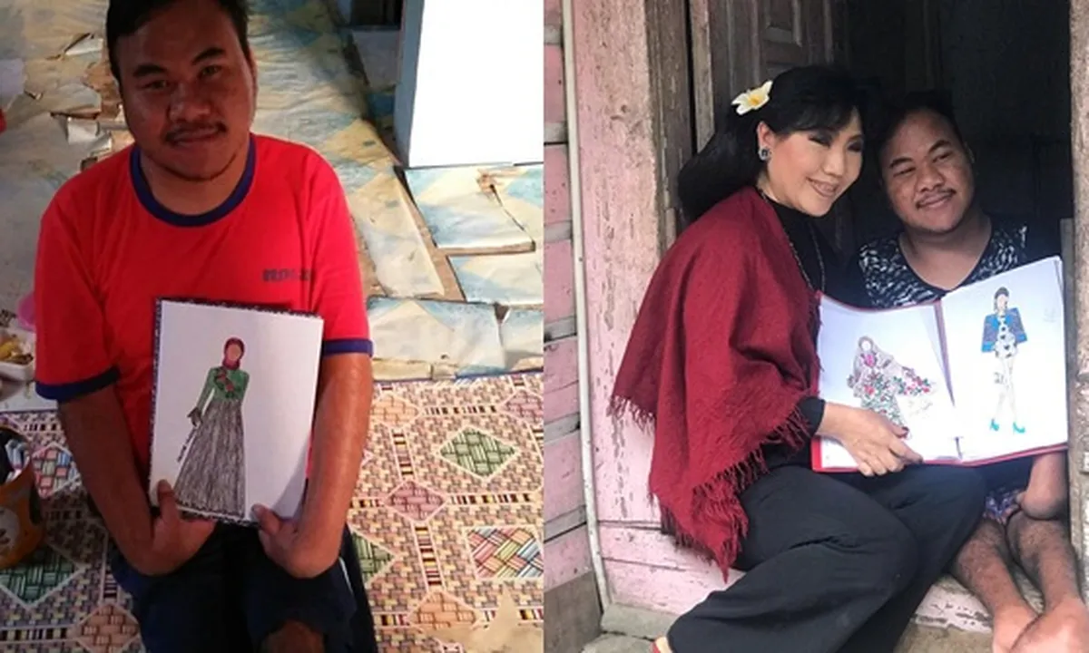 Rahmat Hidayat Desainer Penyandang Disabilitas, Tulang Punggung Keluarga