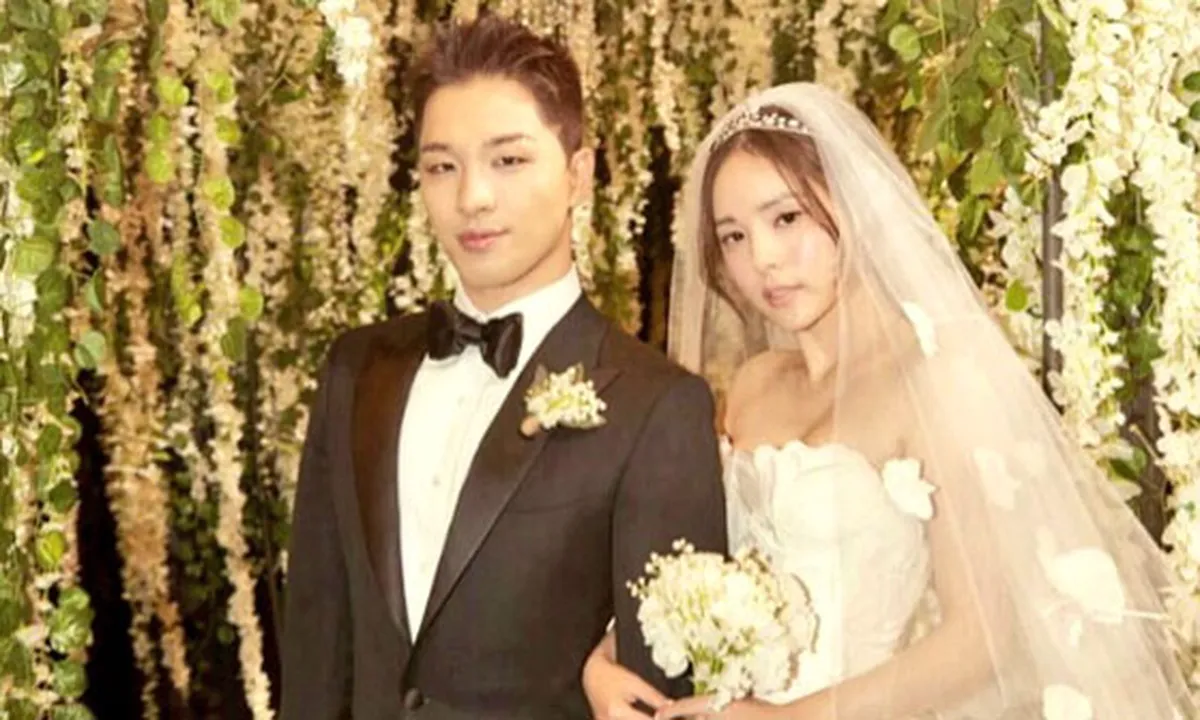 Rayakan Anniversary Pernikahan, Min Hyo Rin Sendirian Tak Ditemani Taeyang