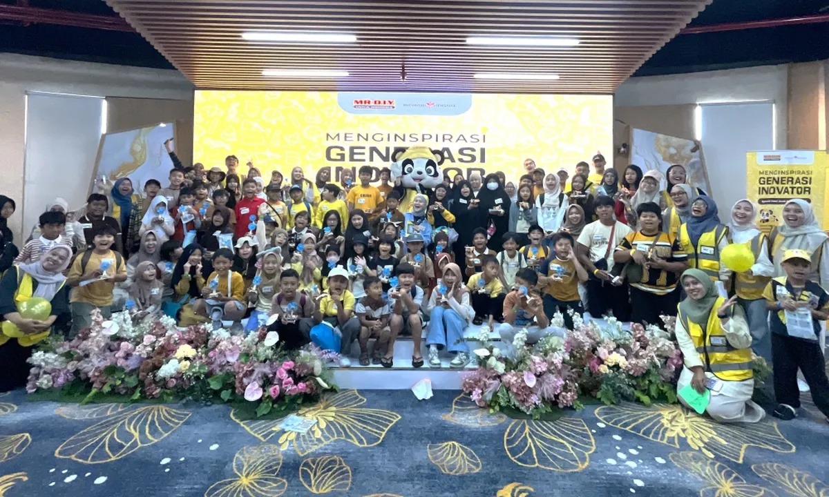 Rayakan Hari Anak Nasional, MR.D.I.Y. Indonesia Perluas Program STEM Kit untuk 8.600 Anak di Empat Kota
