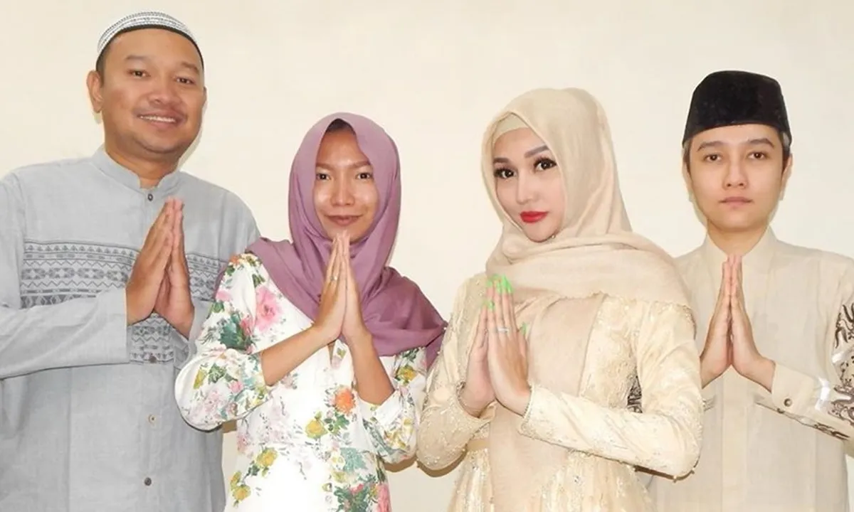 Rayakan Lebaran, Lucinta Luna Bawa Calon Suami Bertemu Keluarga Besar