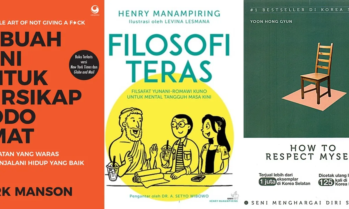 6 Rekomendasi Buku Self Improvement yang Wajib Dibaca, Langkah Memulai Upgrade Diri Terbaik